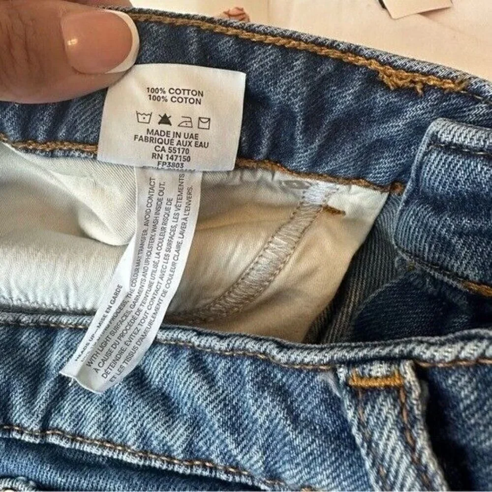 Frank and Oak The Courtney high waisted jeans Size 27